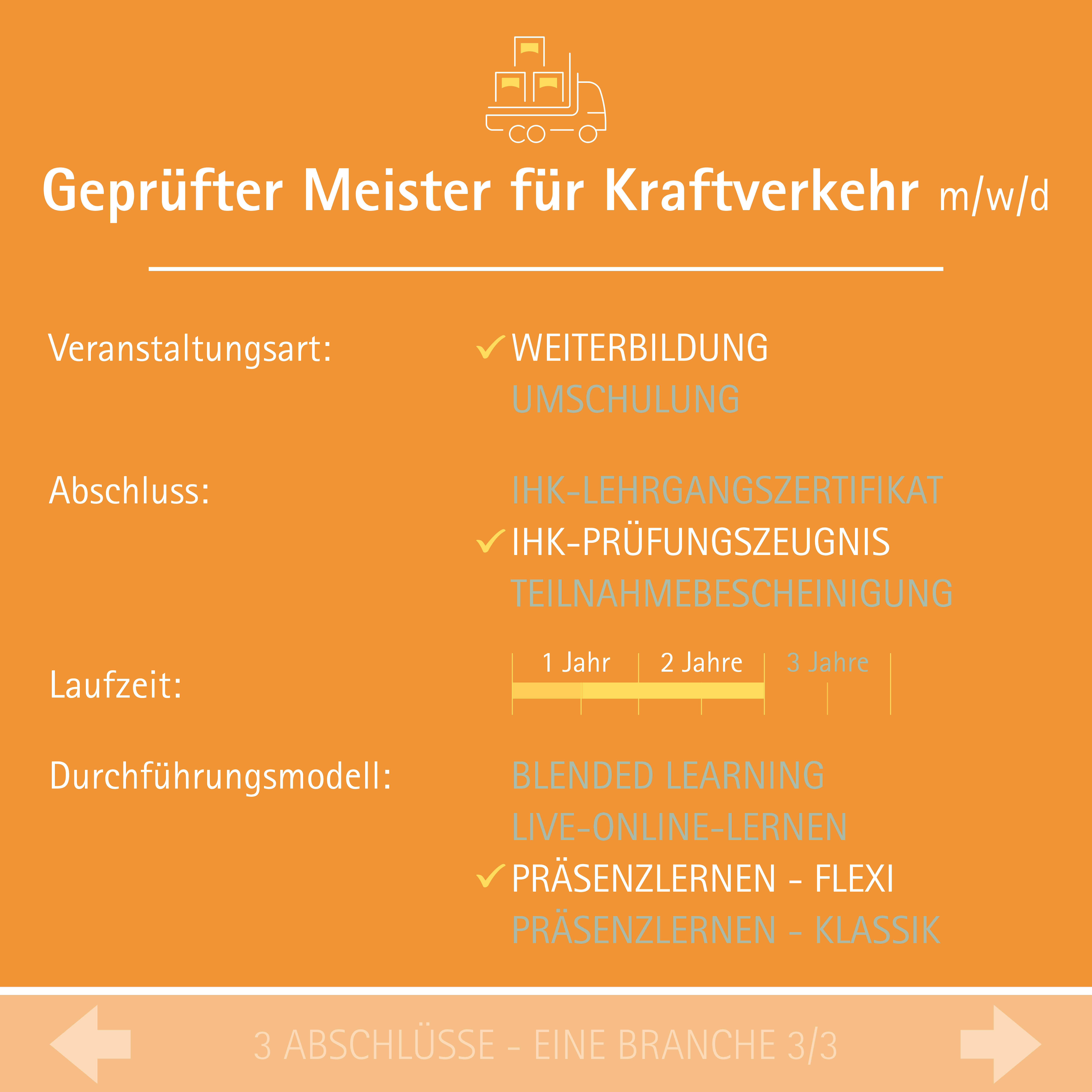 Steckbrief Meister Kraftverkehr