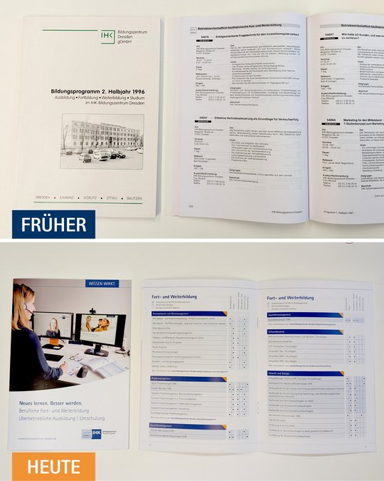 Bildungsprogramme aus den alten Jahren