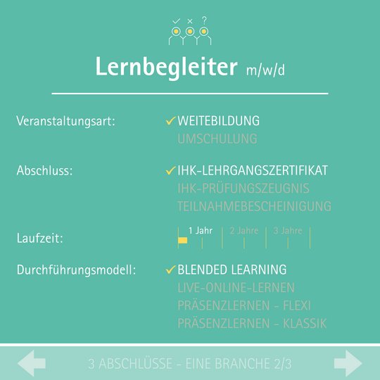 Steckbrief Lerrnbegleiter