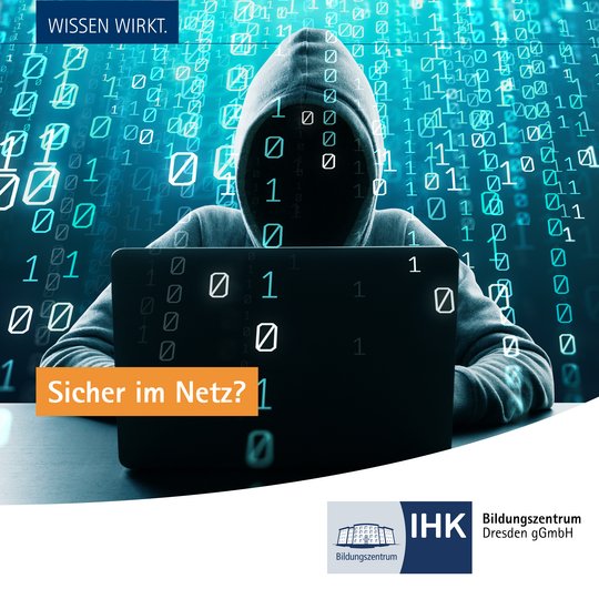 Hacker am Laptop