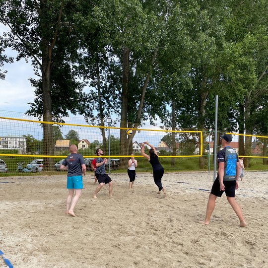 Volleyballspiel