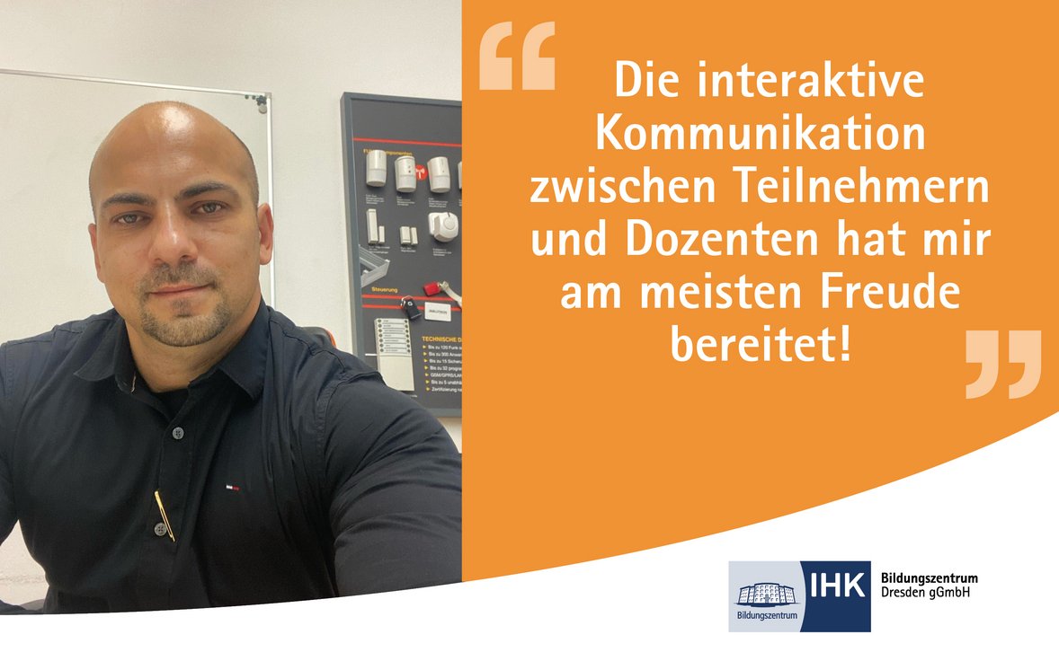 Referenzstimme AEVO-Prüfung erfolgreich bestanden